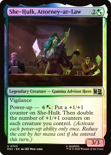 She-Hulk, Attorney-at-Law Foil