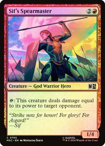 Sif's Spearmaster Foil