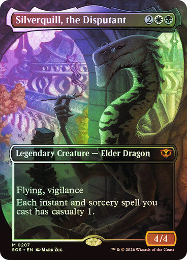 Silverquill, the Disputant (Borderless) Foil