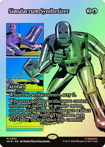 Simulacrum Synthesizer (Borderless) Foil