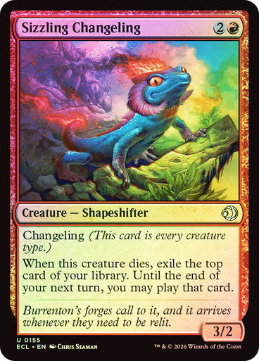 Sizzling Changeling (Default) Foil