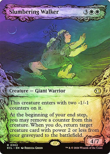Slumbering Walker (Showcase) Foil