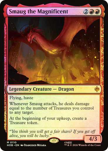 Smaug the Magnificent Foil