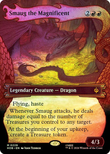Smaug the Magnificent (Showcase) Foil