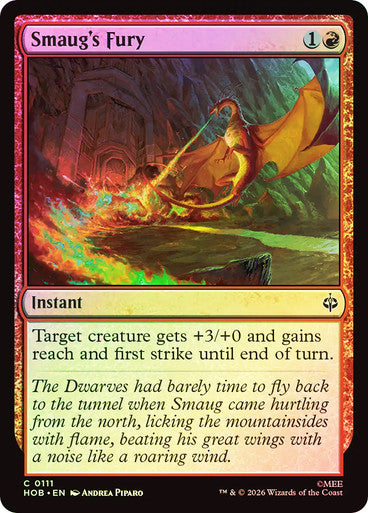 Smaug's Fury Foil