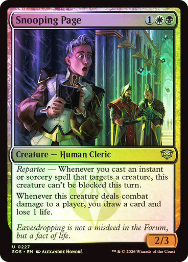 Snooping Page Foil