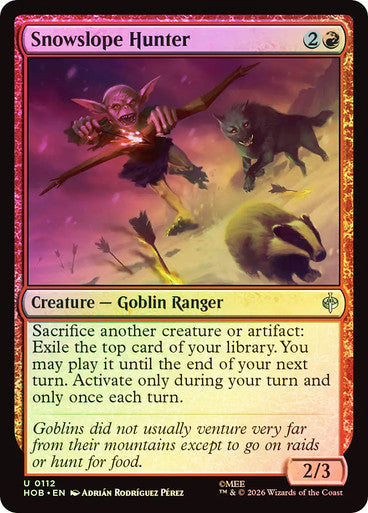Snowslope Hunter Foil