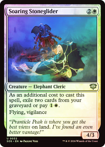 Soaring Stoneglider Foil