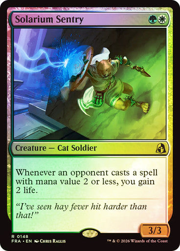 Solarium Sentry Foil