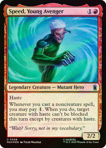 Speed, Young Avenger Surge Foil