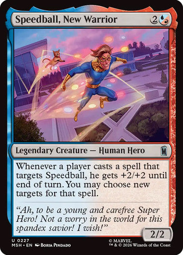 Speedball, New Warrior