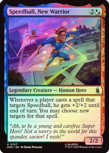 Speedball, New Warrior Foil