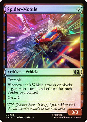 Spider-Mobile Foil