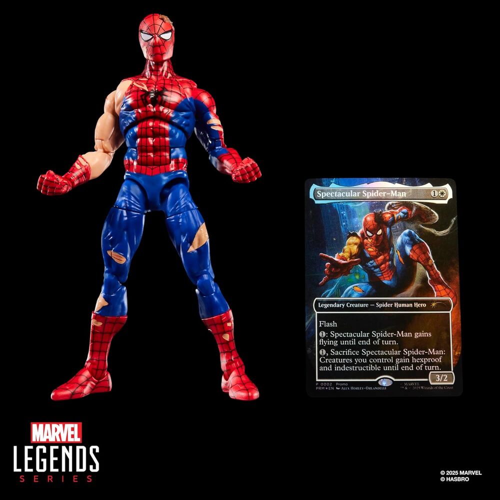 Marvel Legends Series Magic: The Gathering Battle-Damaged Spider-Man