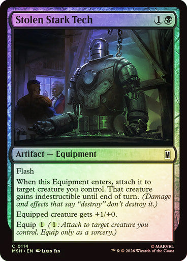 Stolen Stark Tech Foil