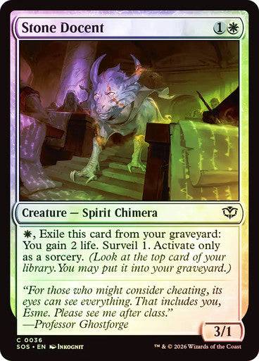 Stone Docent Foil