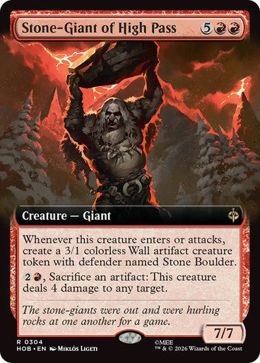 Stone-Giant of High Pass (Extended Art)