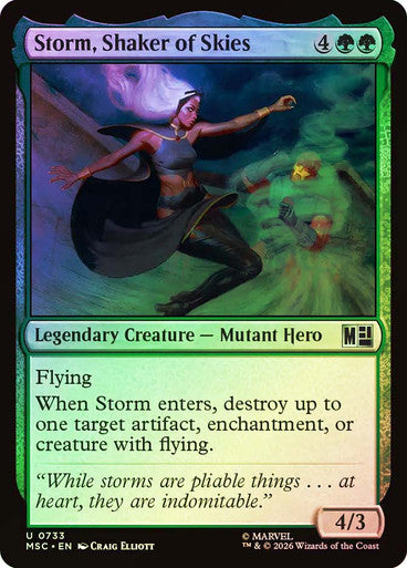 Storm, Shaker of Skies Foil