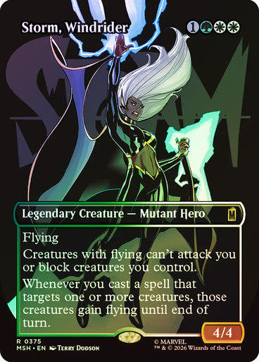 Storm, Windrider (Borderless) Foil