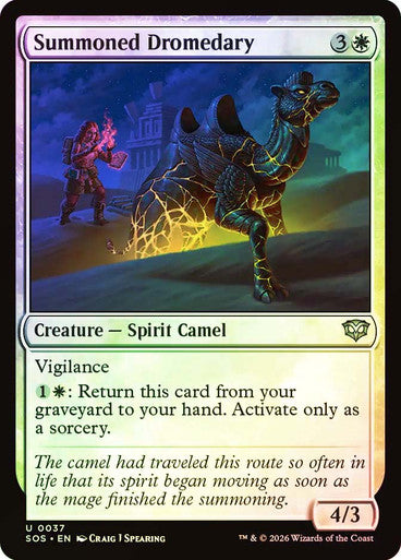 Summoned Dromedary Foil