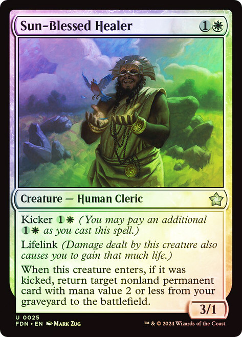 Sun-Blessed Healer