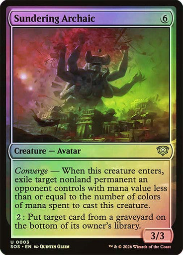 Sundering Archaic Foil