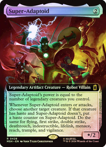 Super-Adaptoid (Extended Art) Foil