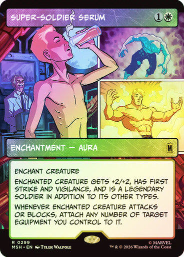 Super-Soldier Serum (Showcase) Foil