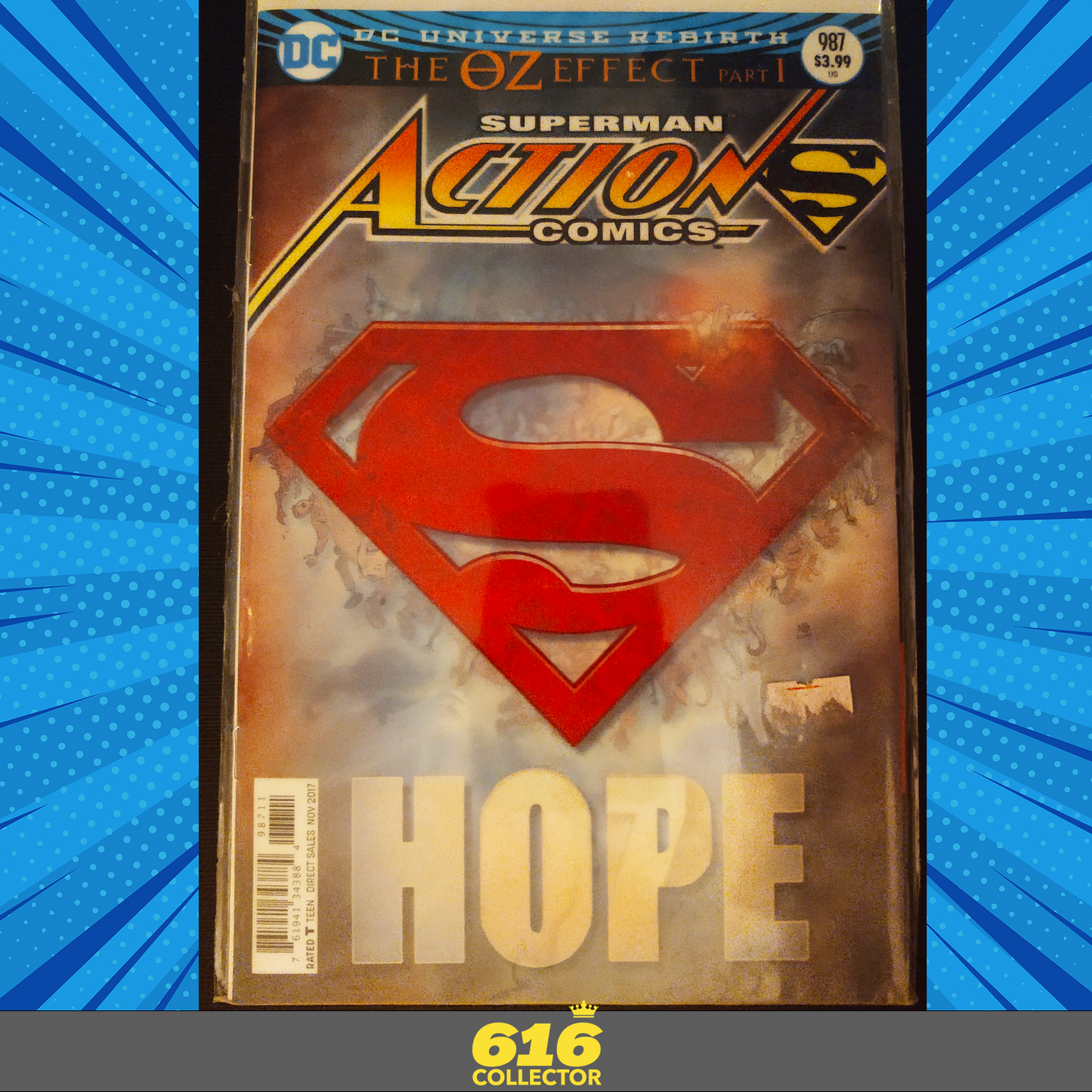 Action Comics #987 Portada Lenticular (2017)