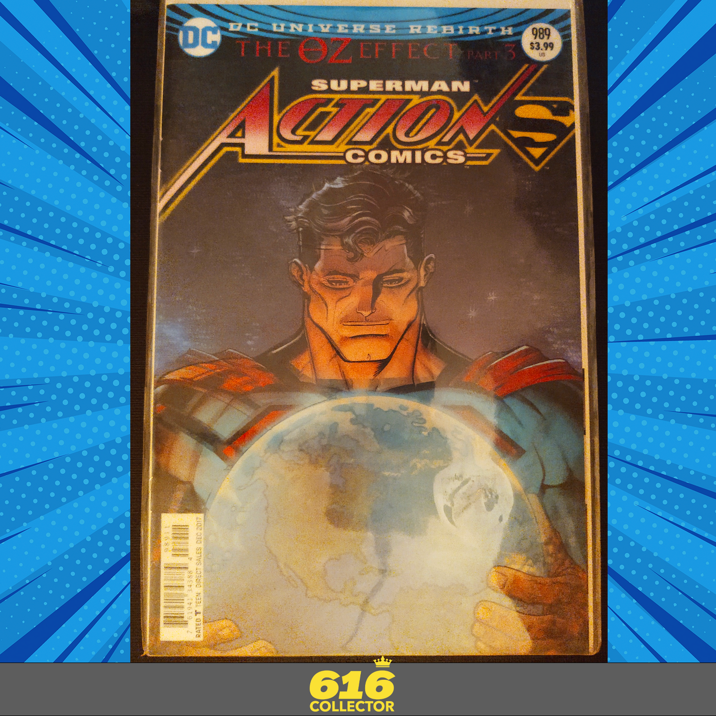 Action Comics #989 Portada Lenticular (2017)