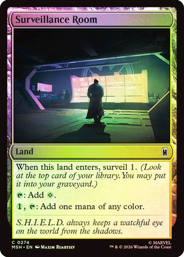 Surveillance Room Foil