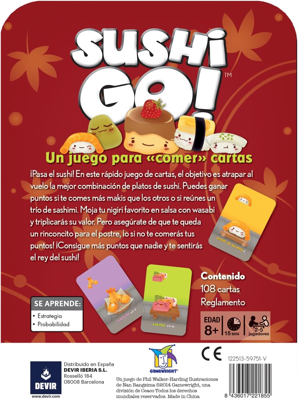 Sushi Go! - ESPAÑOL