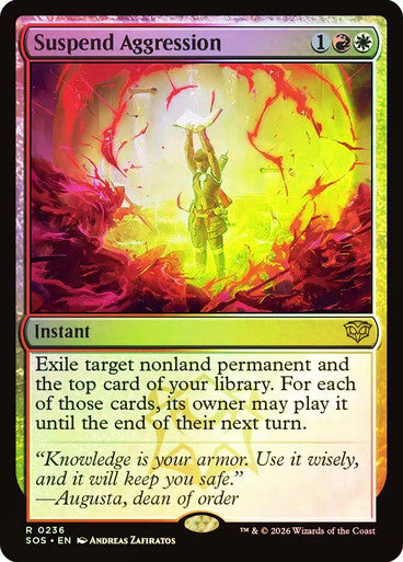 Suspend Aggression Foil