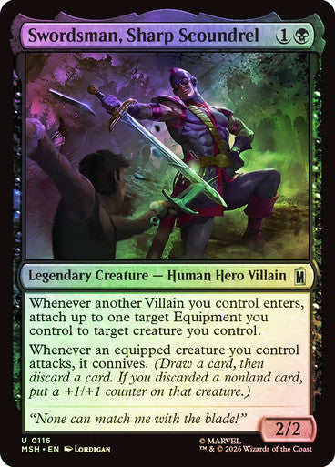 Swordsman, Sharp Scoundrel Foil