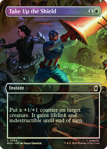 Take Up the Shield (Borderless) Foil