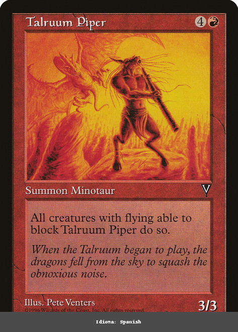 Talruum Piper - Spanish