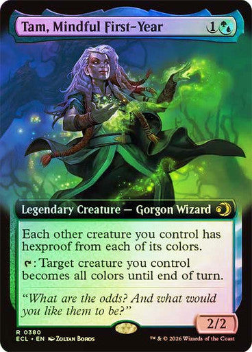 Tam, Mindful First-Year (Extended Art) Foil