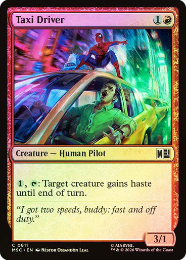 Taxi Driver Foil