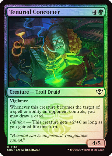 Tenured Concocter Foil