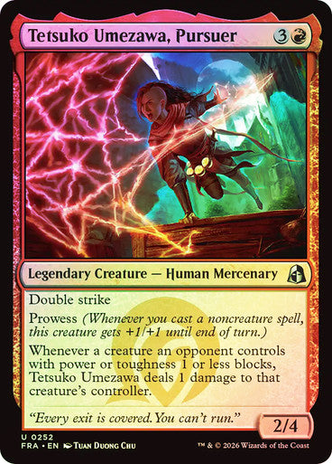 Tetsuko Umezawa, Pursuer Foil
