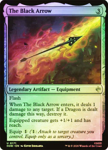 The Black Arrow Foil