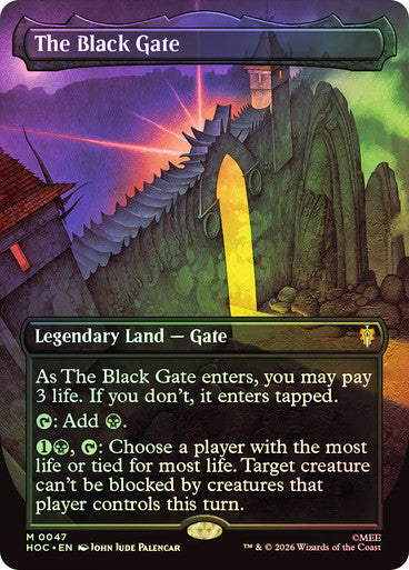 The Black Gate (Borderless) Foil