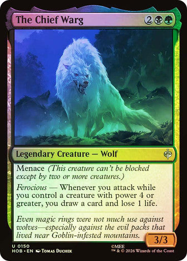 The Chief Warg Foil