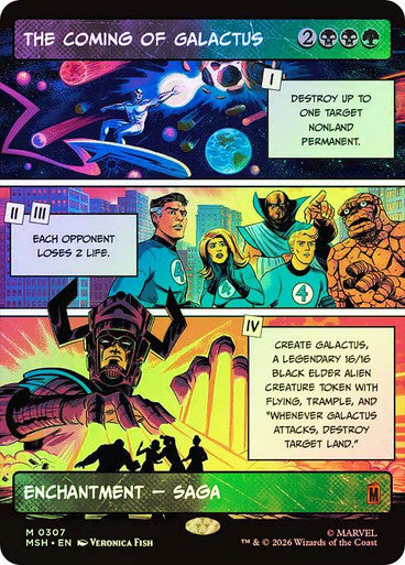 The Coming of Galactus (Showcase) Foil