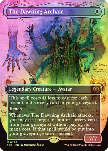 The Dawning Archaic (Borderless) Foil