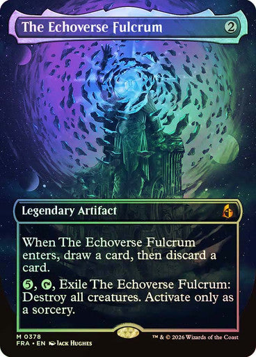The Echoverse Fulcrum (Borderless) Foil