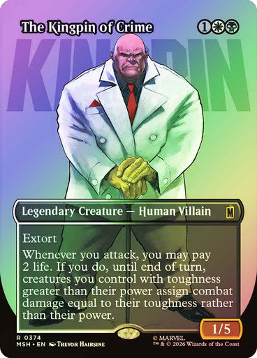 The Kingpin of Crime (Borderless) Foil