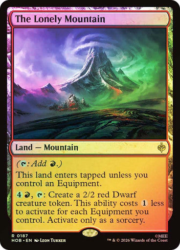 The Lonely Mountain Foil