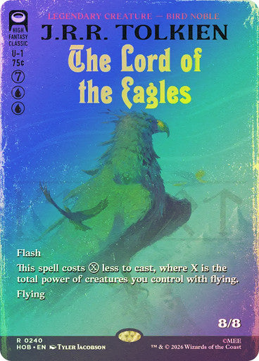 The Lord of the Eagles (Borderless) Foil