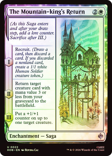 The Mountain-king's Return Foil